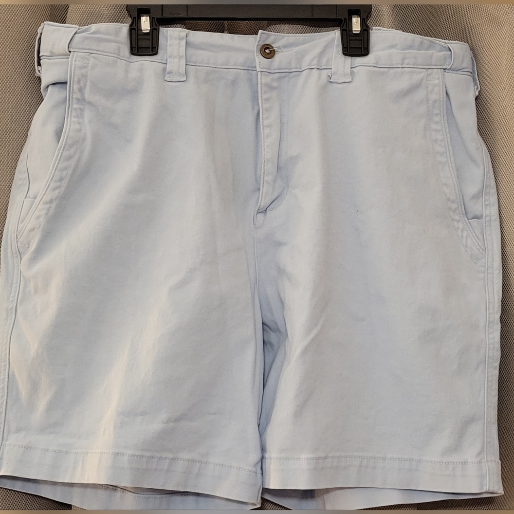 The Territory Ahead Sky Blue Men's Flat Front Shorts